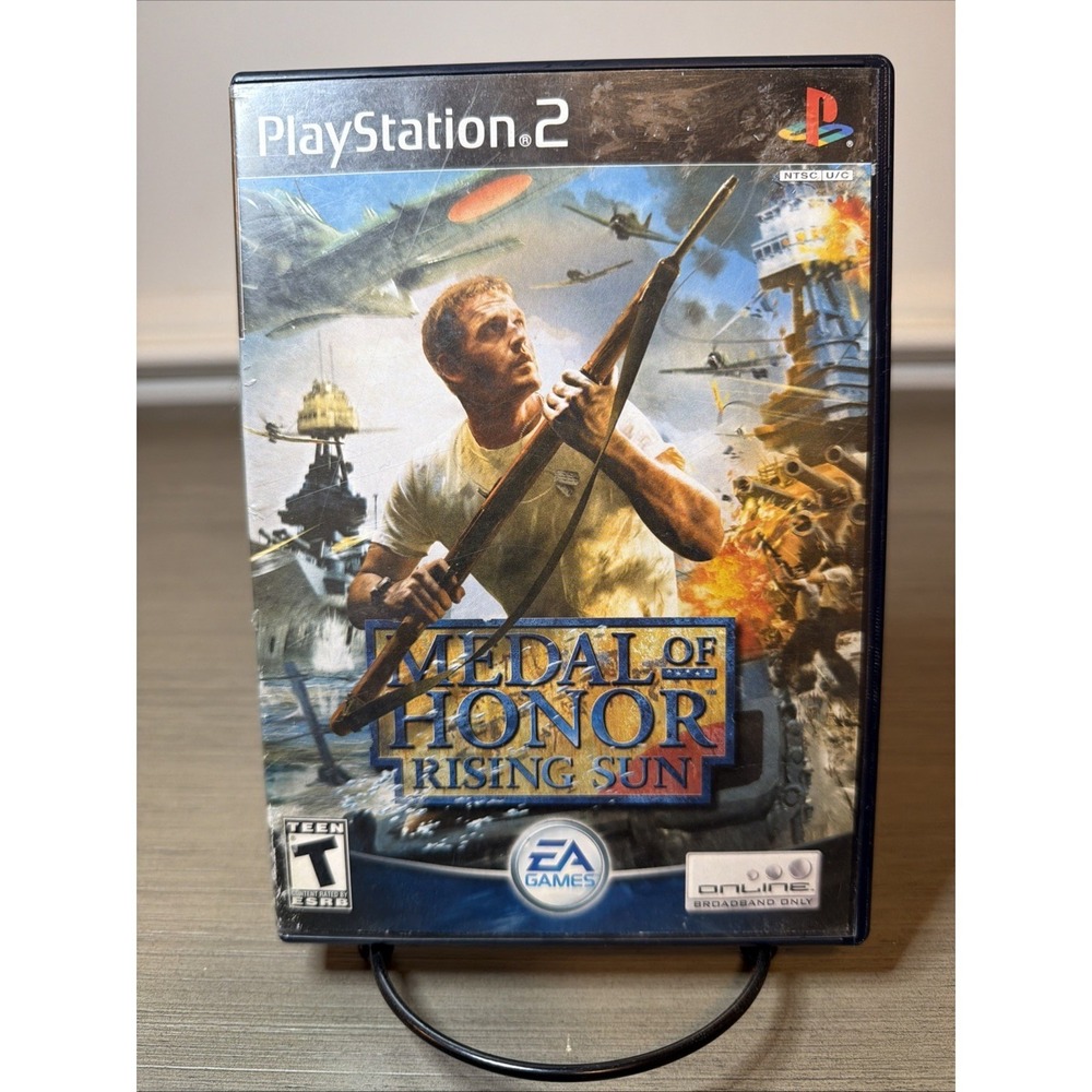 Medal of Honor Rising Sun (Sony‎ PlayStation 2, 2003) PS2 CIB Complete